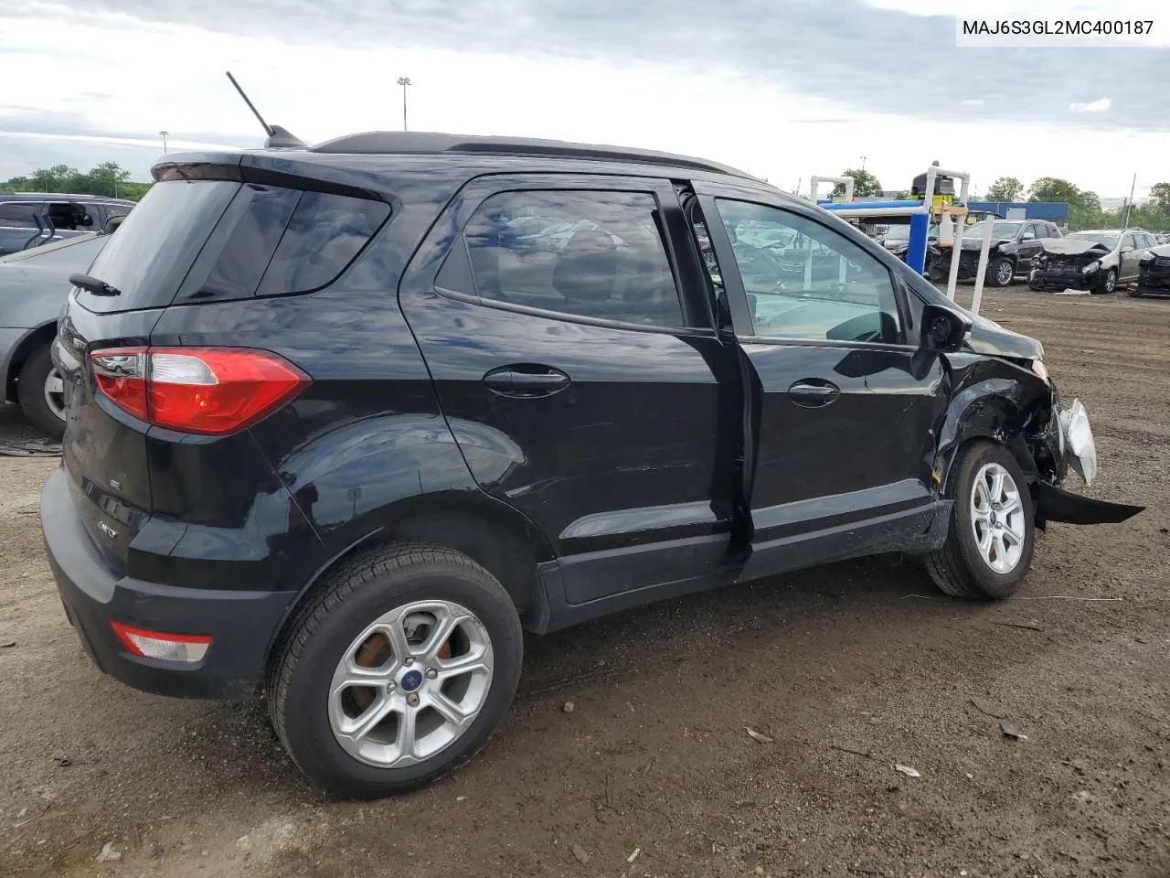 MAJ6S3GL2MC400187 2021 Ford Ecosport Se