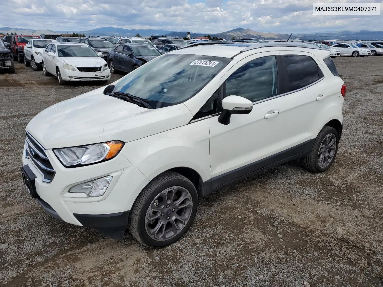 MAJ6S3KL9MC407371 2021 Ford Ecosport Titanium