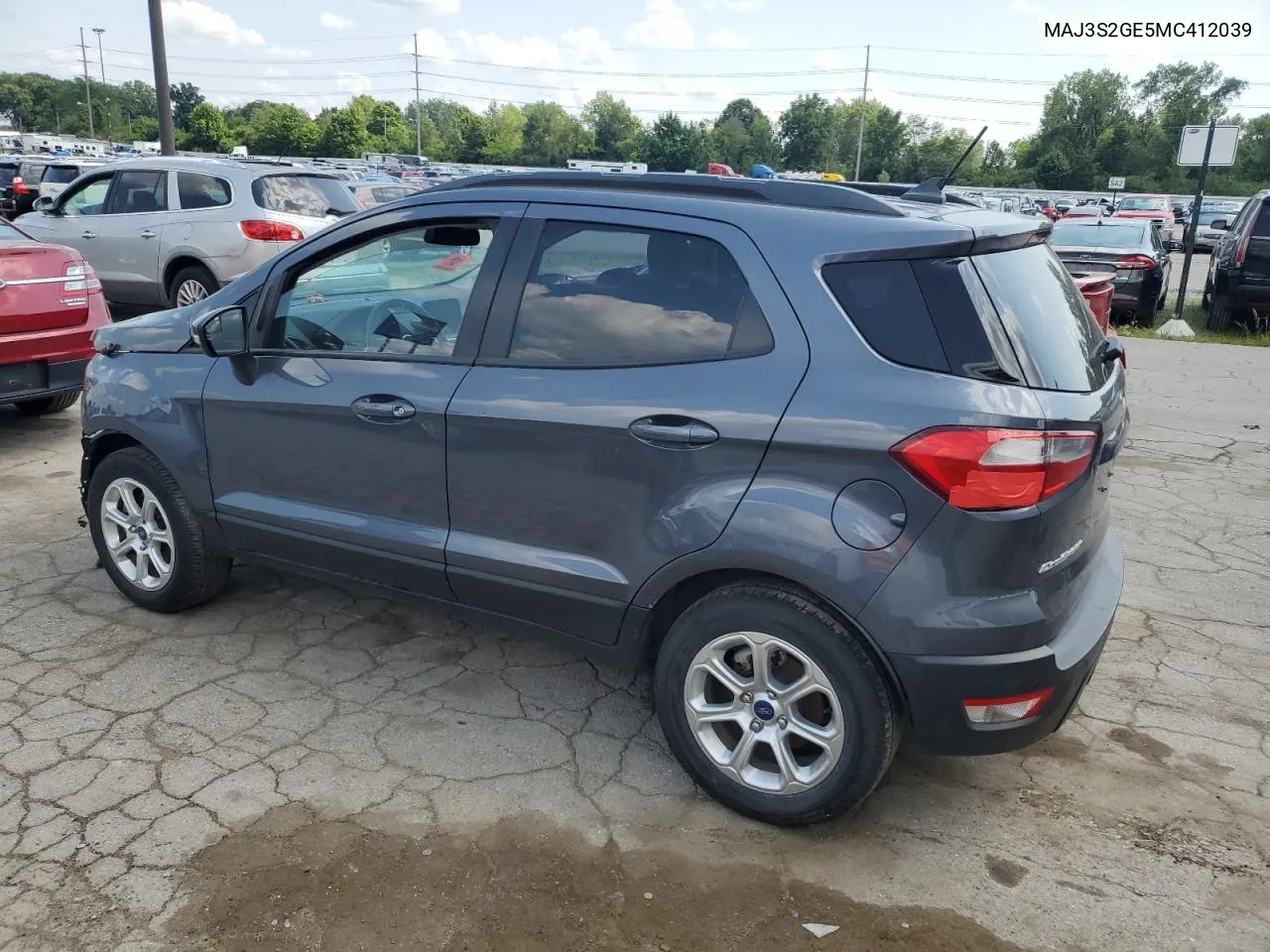 MAJ3S2GE5MC412039 2021 Ford Ecosport Se