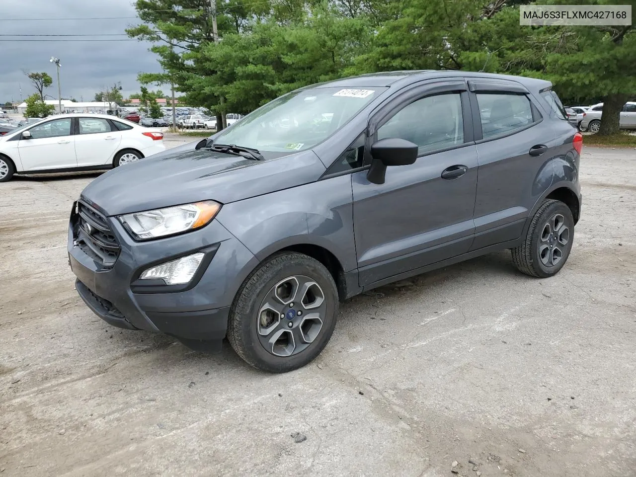 2021 Ford Ecosport S VIN: MAJ6S3FLXMC427168 Lot: 61314014