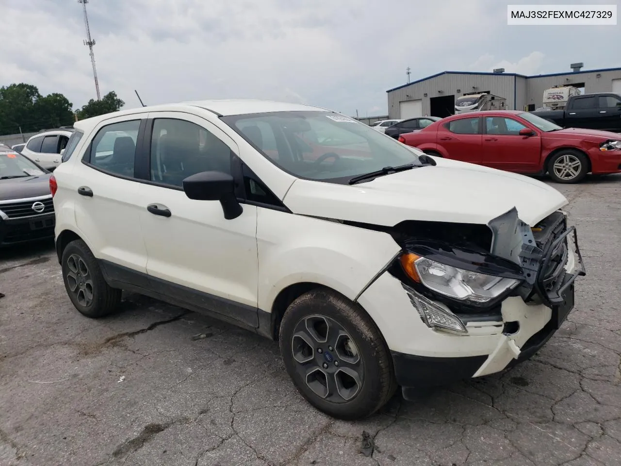 2021 Ford Ecosport S VIN: MAJ3S2FEXMC427329 Lot: 61694094