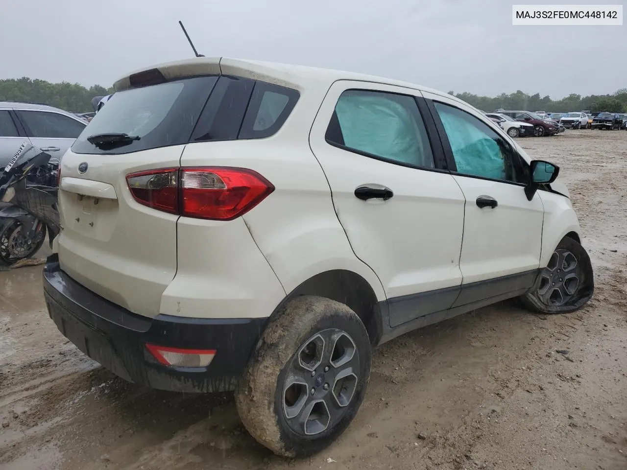 2021 Ford Ecosport S VIN: MAJ3S2FE0MC448142 Lot: 61721394