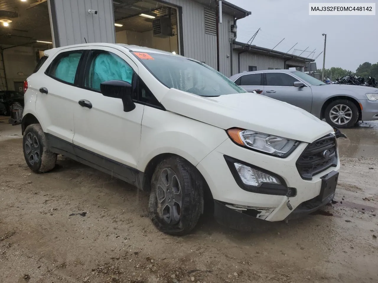 2021 Ford Ecosport S VIN: MAJ3S2FE0MC448142 Lot: 61721394