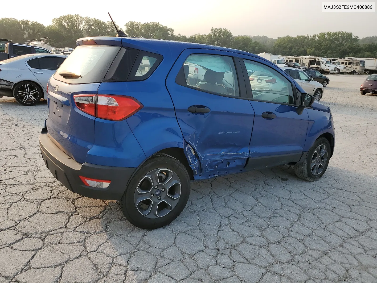 MAJ3S2FE6MC400886 2021 Ford Ecosport S