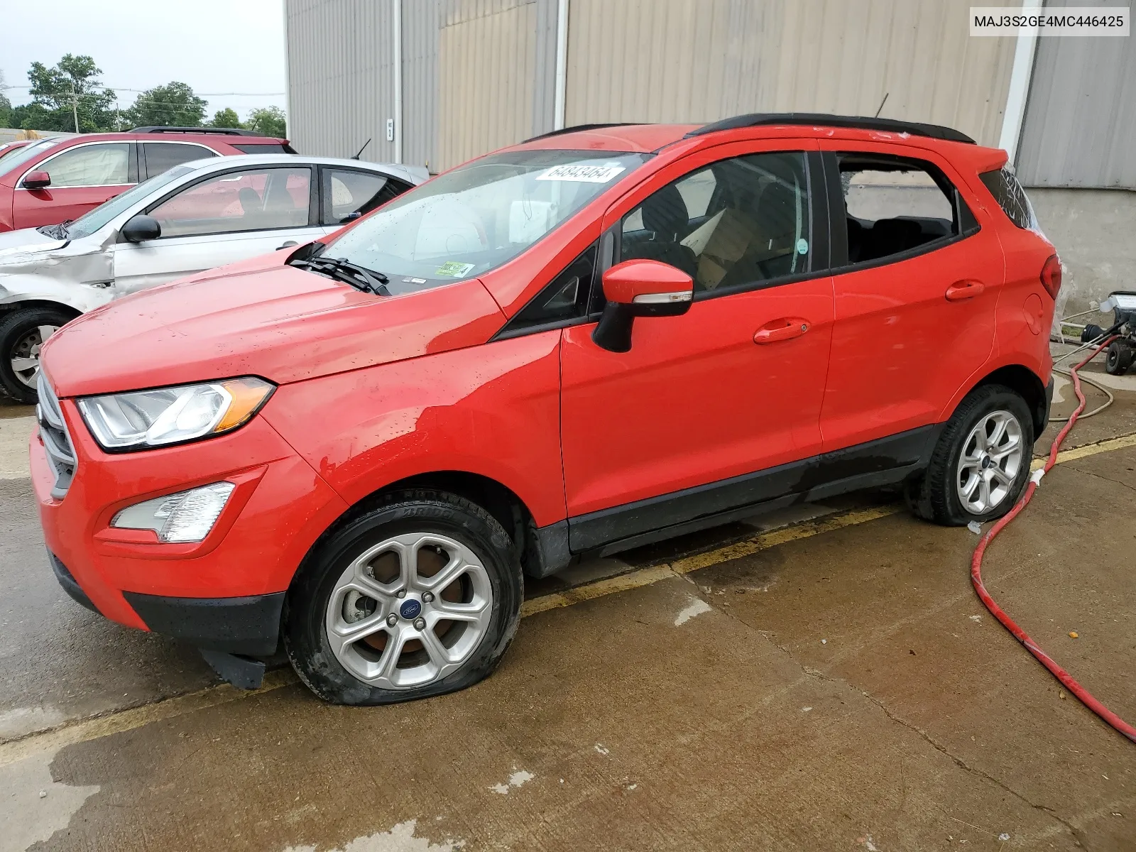 2021 Ford Ecosport Se VIN: MAJ3S2GE4MC446425 Lot: 64843464