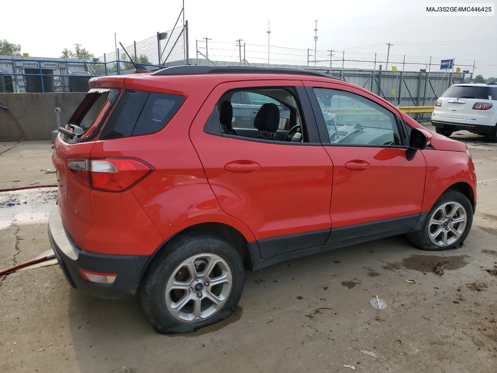 2021 Ford Ecosport Se VIN: MAJ3S2GE4MC446425 Lot: 64843464