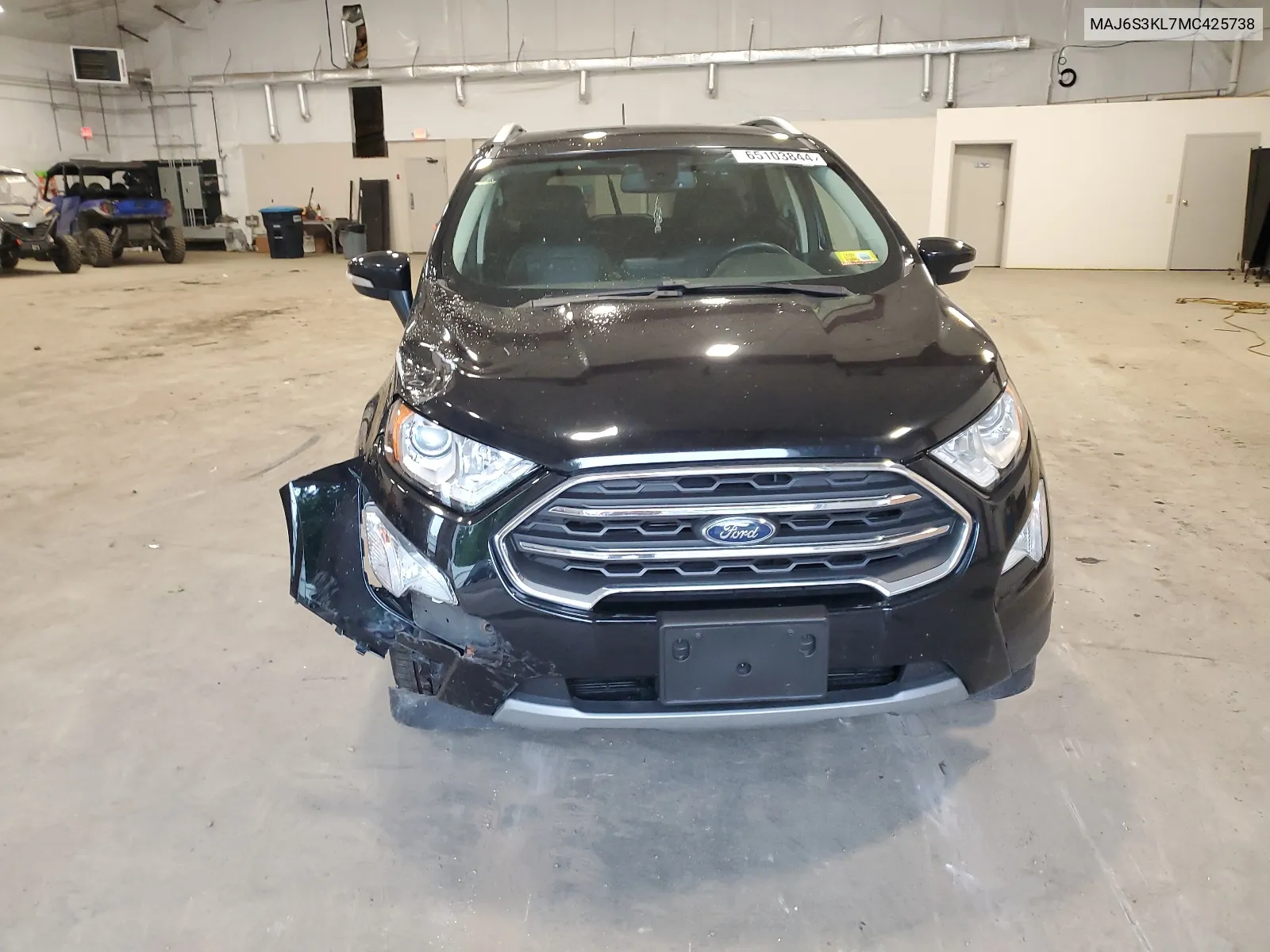 2021 Ford Ecosport Titanium VIN: MAJ6S3KL7MC425738 Lot: 65103844