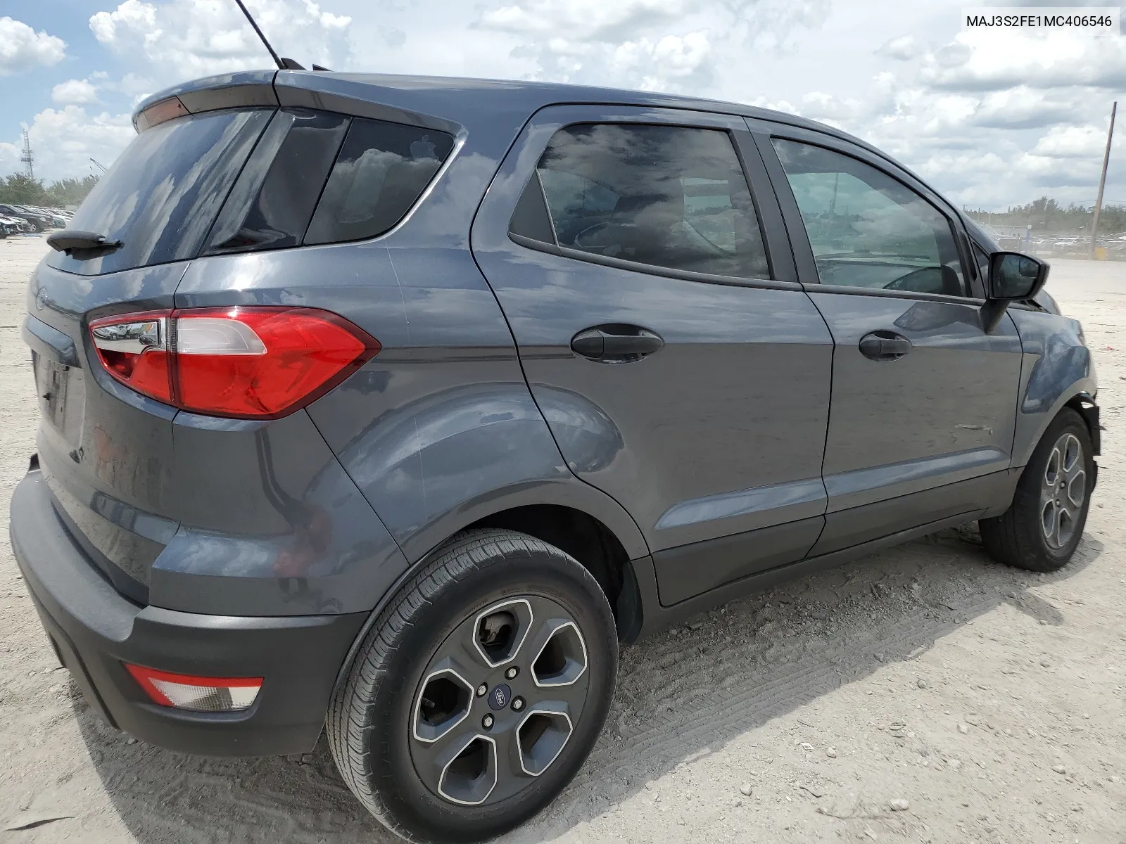 2021 Ford Ecosport S VIN: MAJ3S2FE1MC406546 Lot: 66095144