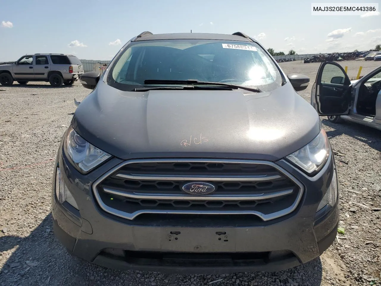 MAJ3S2GE5MC443386 2021 Ford Ecosport Se