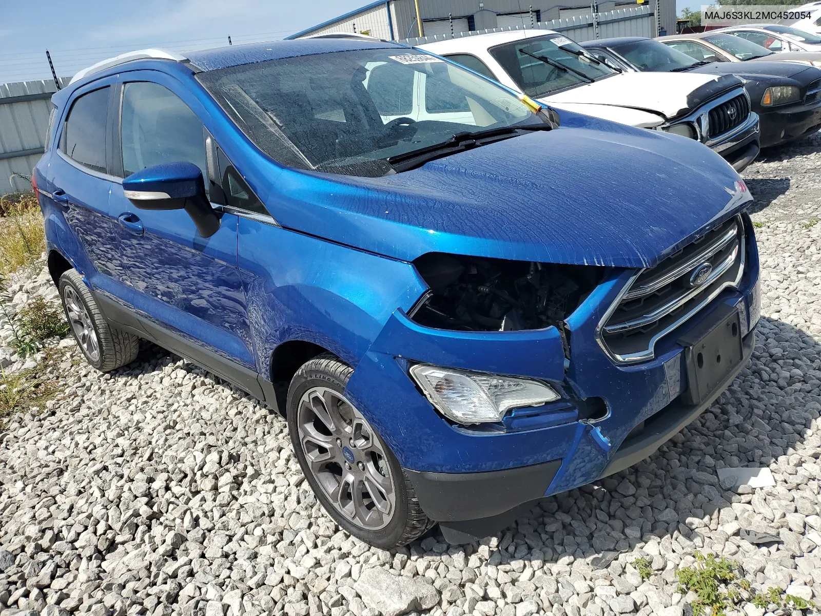 2021 Ford Ecosport Titanium VIN: MAJ6S3KL2MC452054 Lot: 68259844