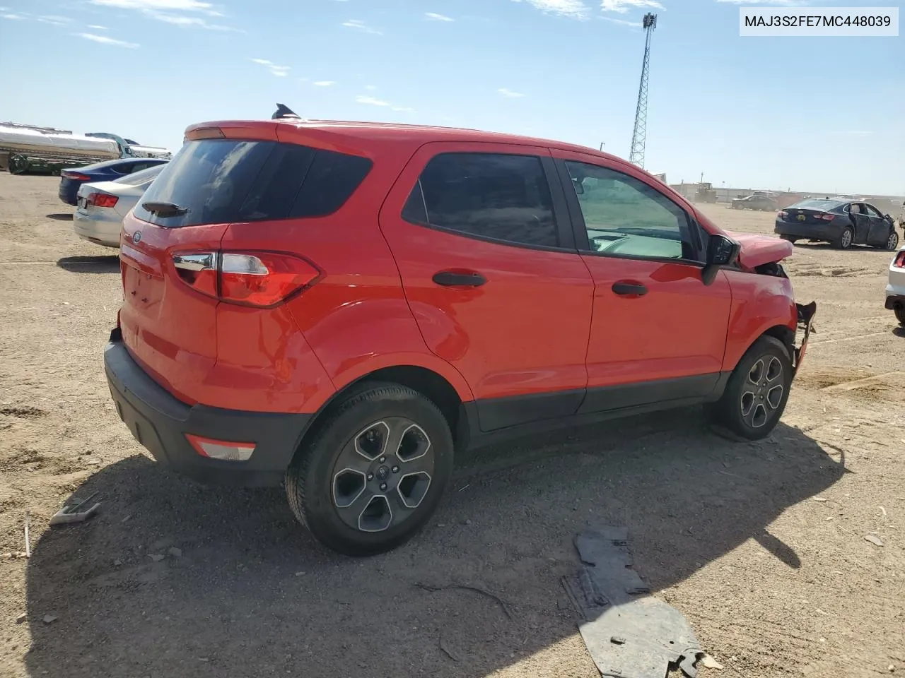 2021 Ford Ecosport S VIN: MAJ3S2FE7MC448039 Lot: 68430944