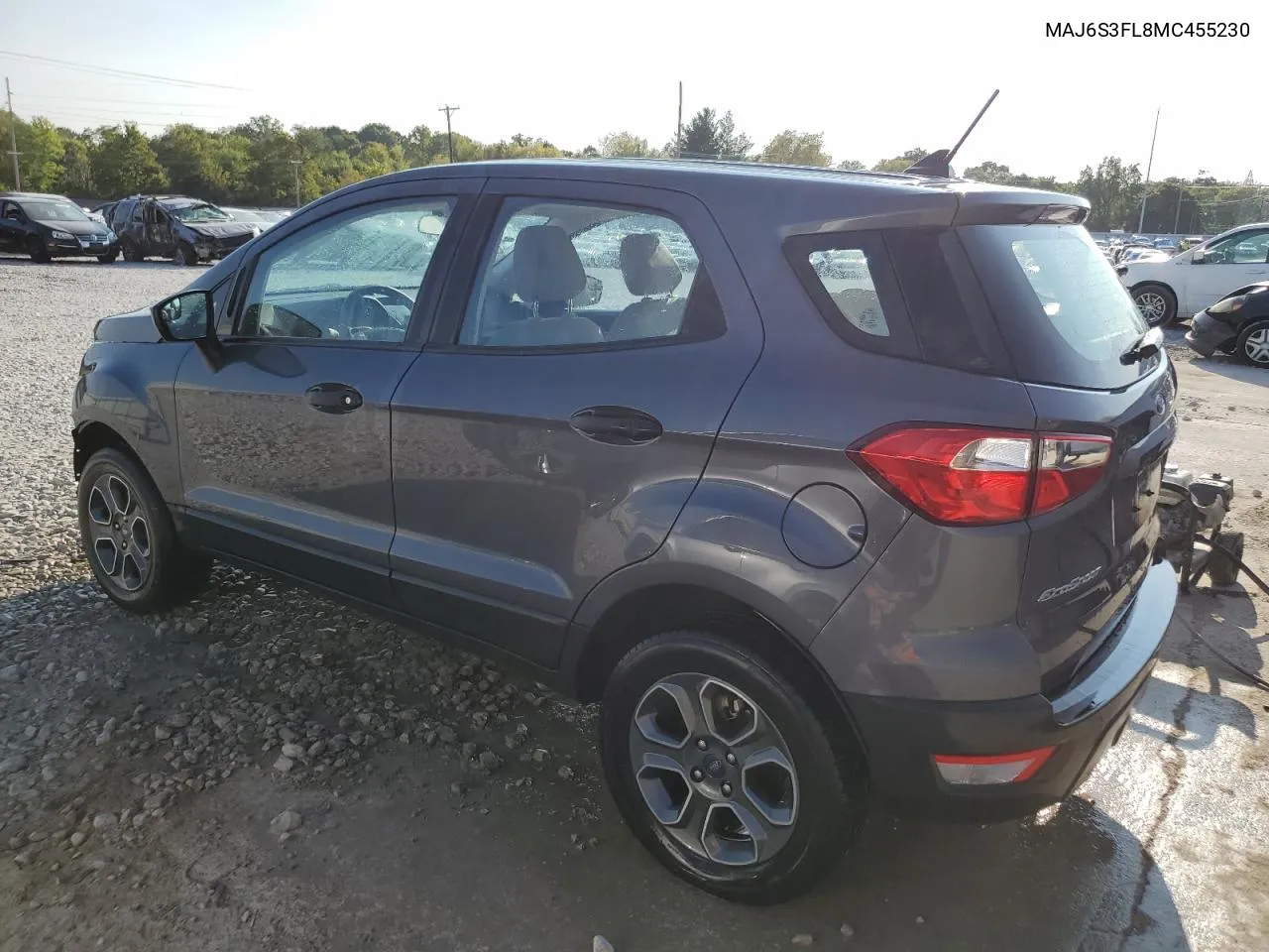 2021 Ford Ecosport S VIN: MAJ6S3FL8MC455230 Lot: 69580664