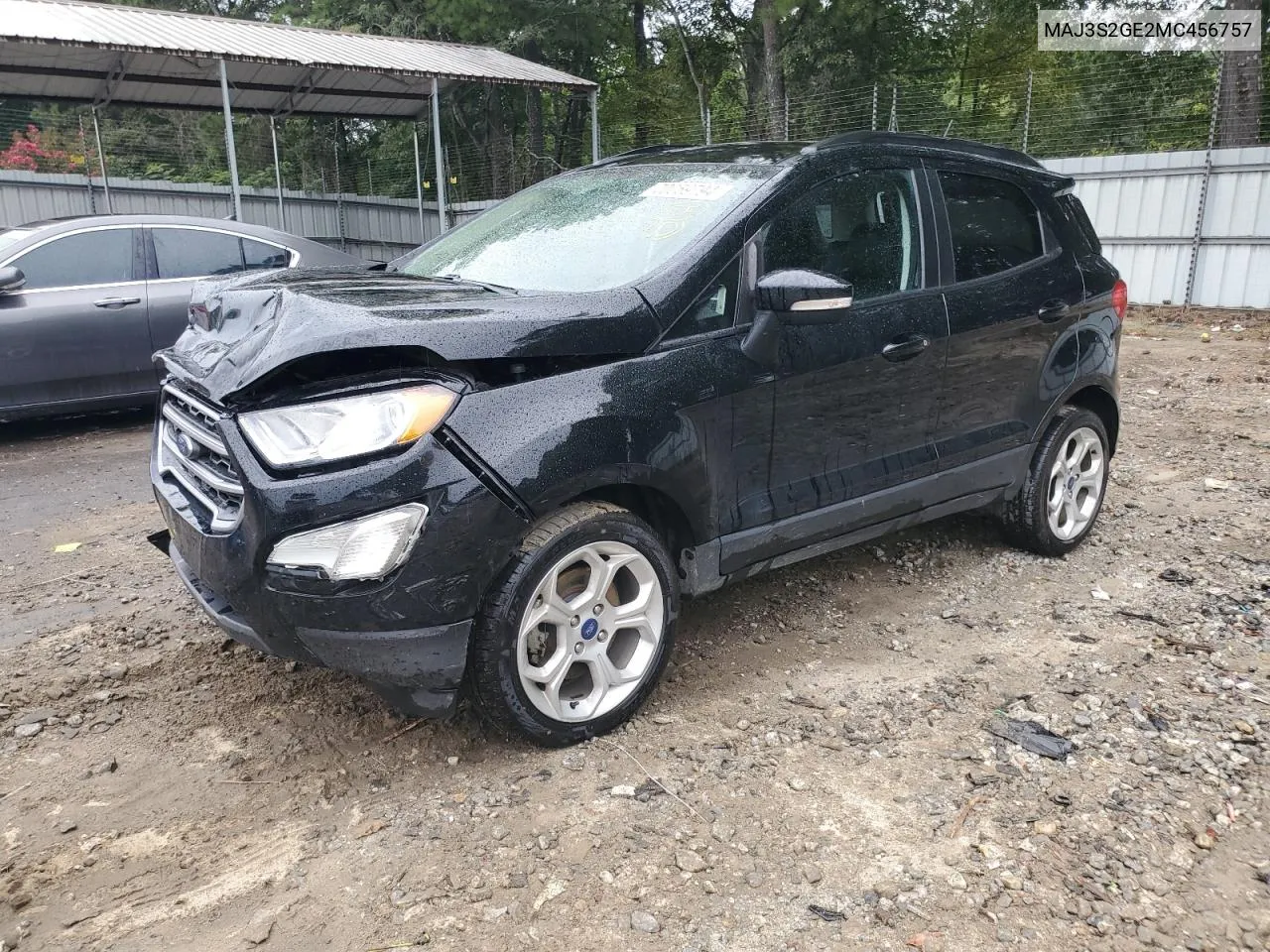 2021 Ford Ecosport Se VIN: MAJ3S2GE2MC456757 Lot: 70059794