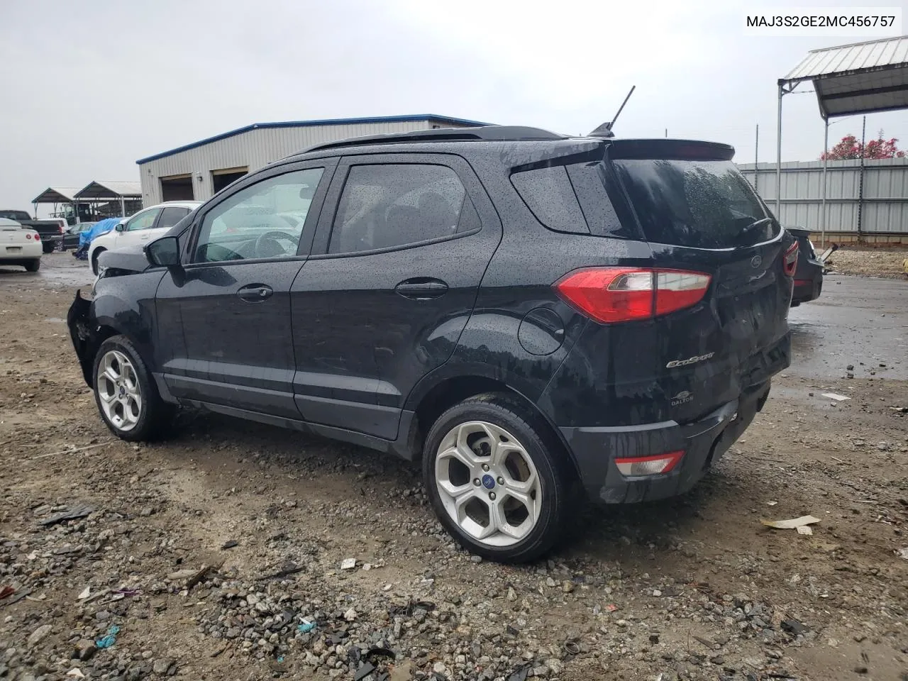 2021 Ford Ecosport Se VIN: MAJ3S2GE2MC456757 Lot: 70059794