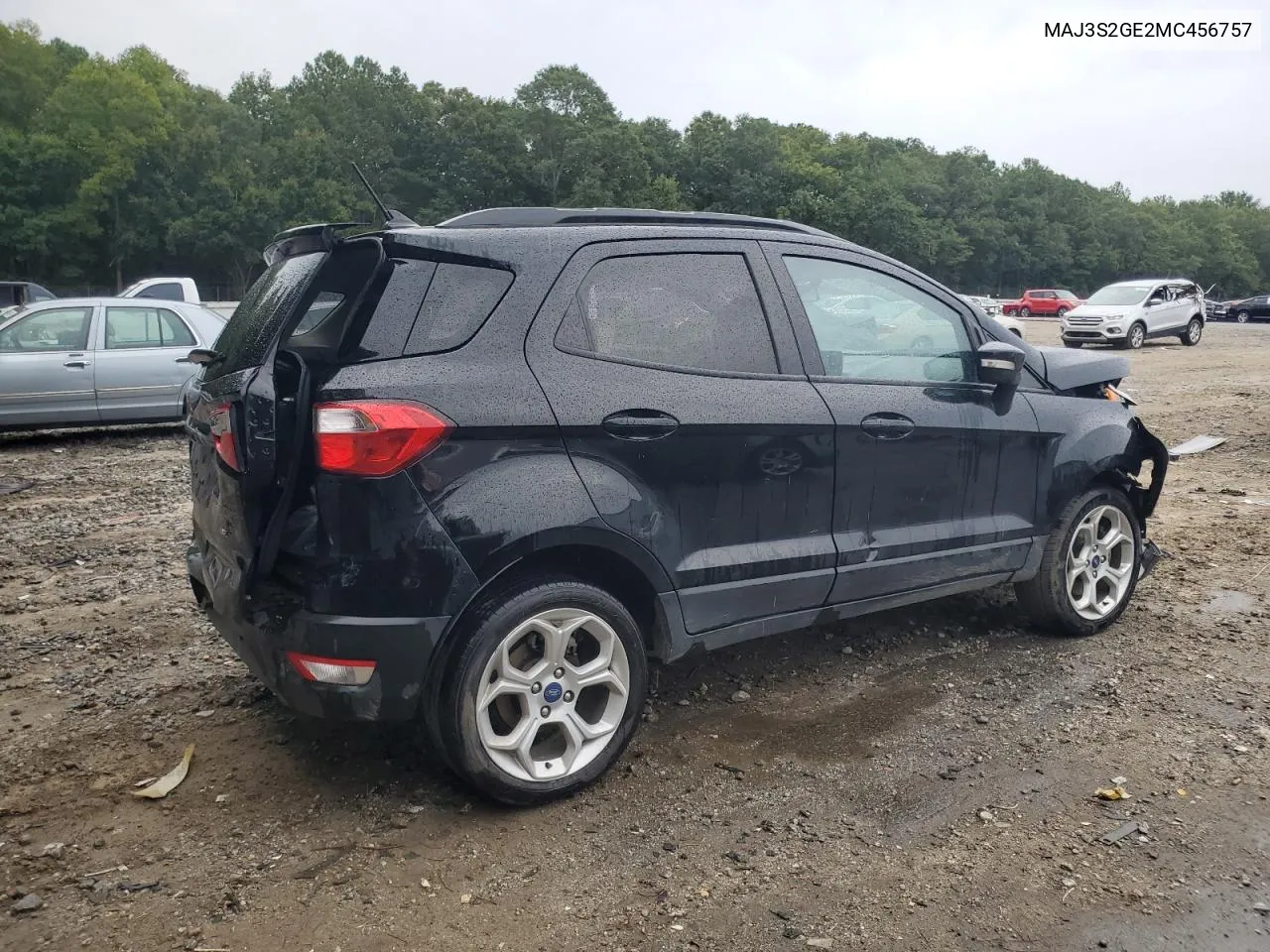 2021 Ford Ecosport Se VIN: MAJ3S2GE2MC456757 Lot: 70059794