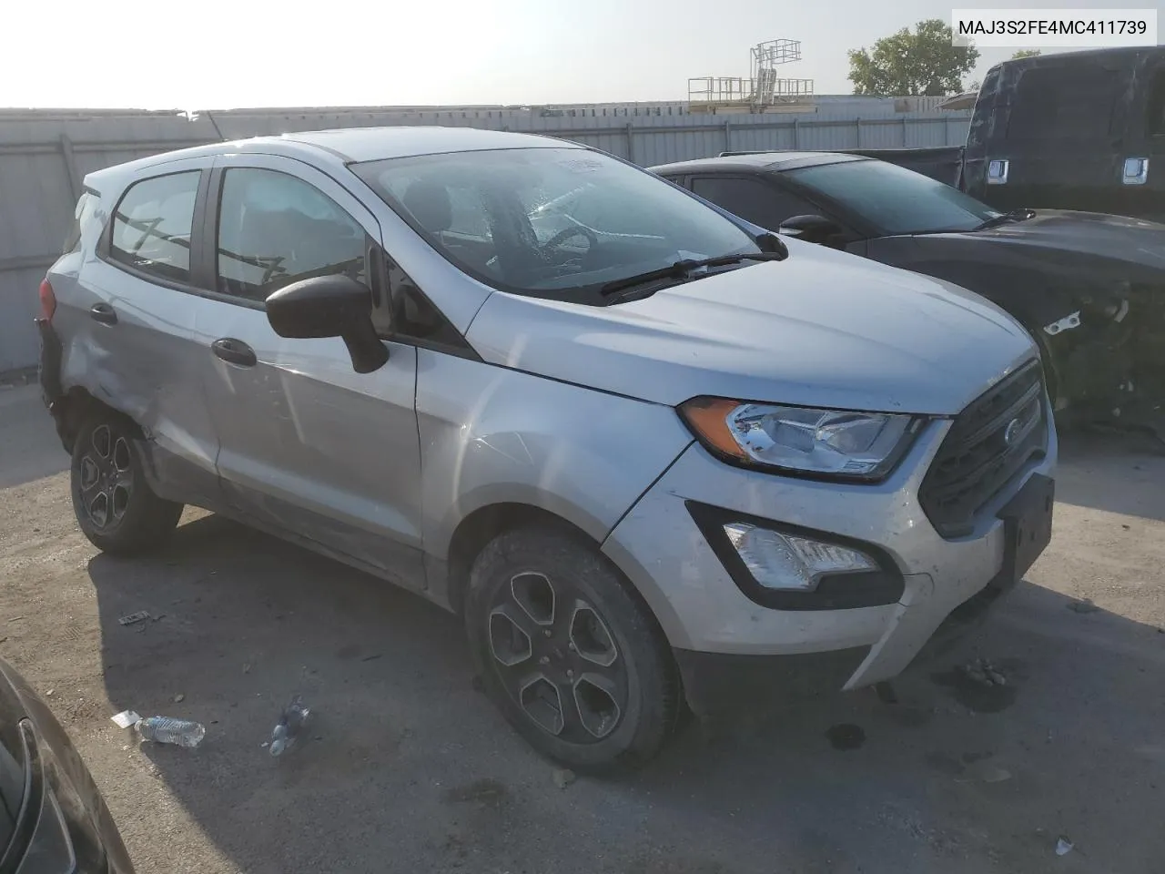 MAJ3S2FE4MC411739 2021 Ford Ecosport S