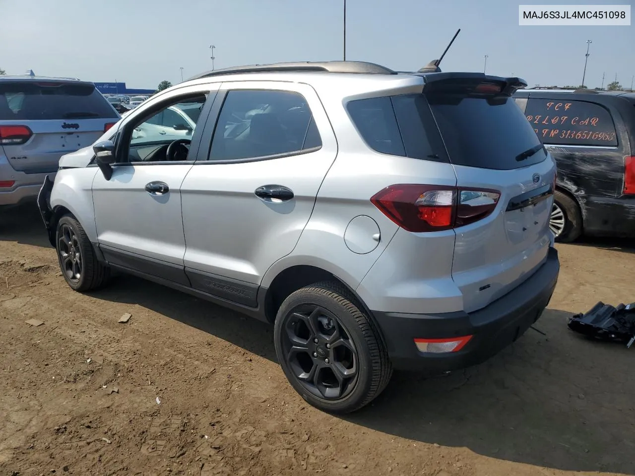 MAJ6S3JL4MC451098 2021 Ford Ecosport Ses