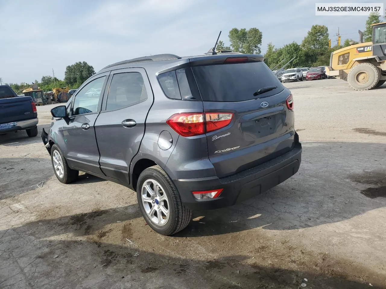 2021 Ford Ecosport Se VIN: MAJ3S2GE3MC439157 Lot: 72171844