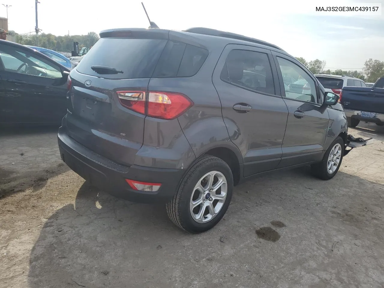 2021 Ford Ecosport Se VIN: MAJ3S2GE3MC439157 Lot: 72171844