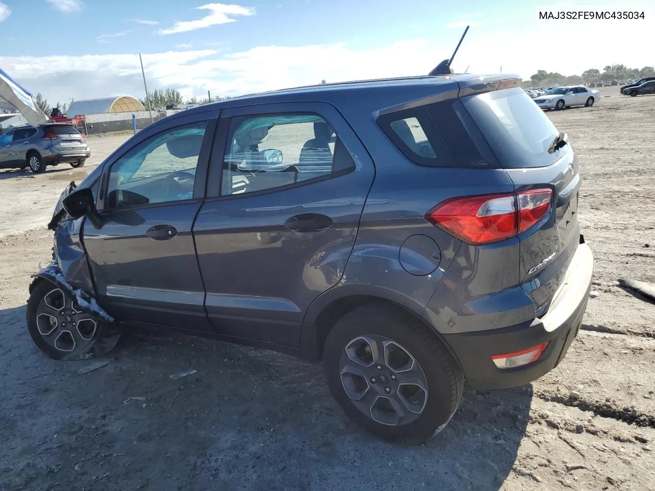 2021 Ford Ecosport S VIN: MAJ3S2FE9MC435034 Lot: 72530314