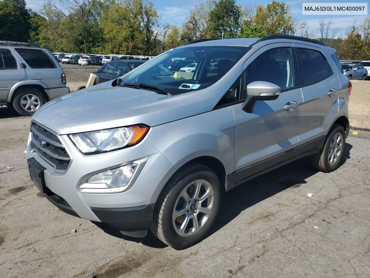 2021 Ford Ecosport Se VIN: MAJ6S3GL1MC400097 Lot: 73639484