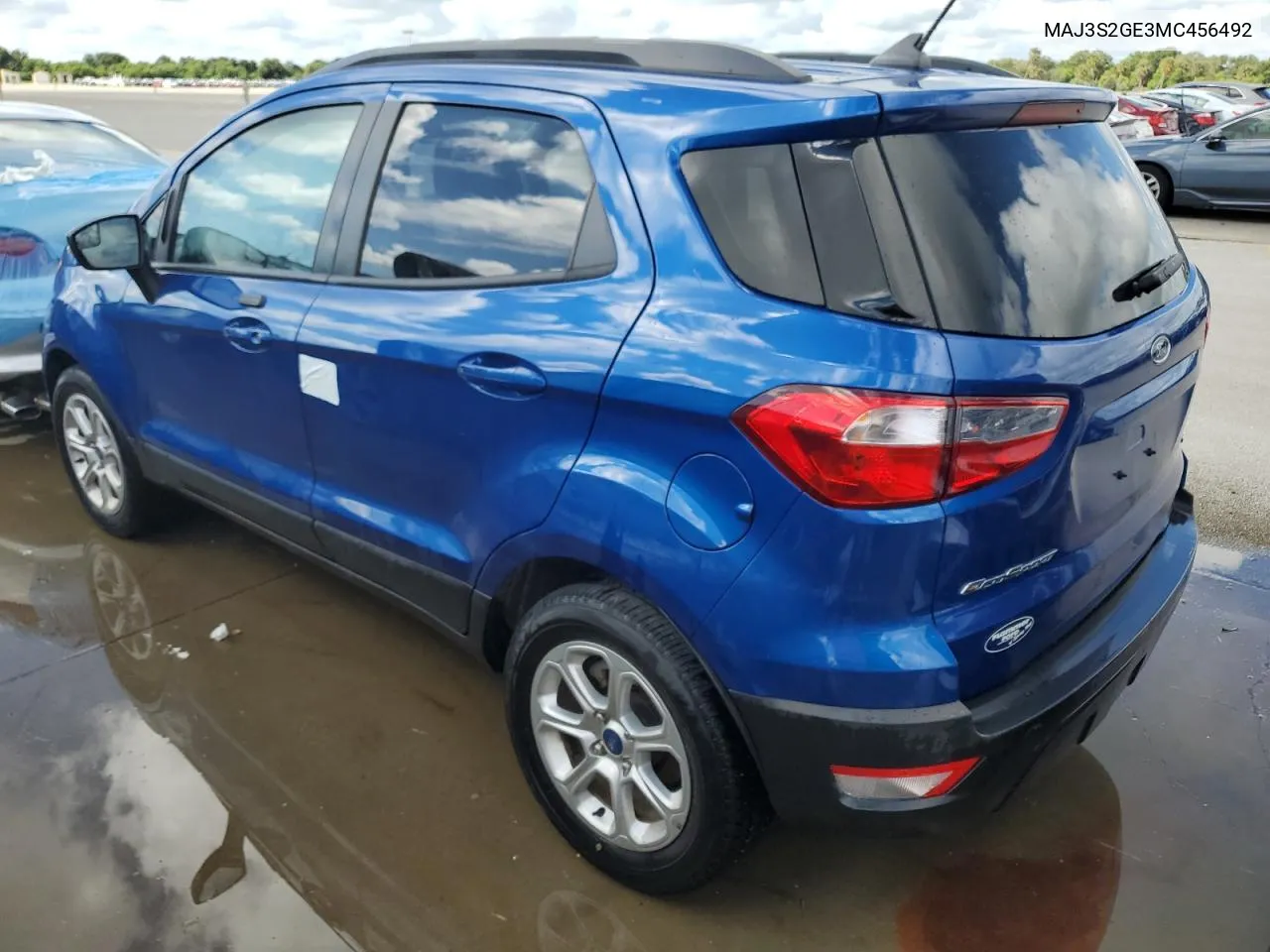 MAJ3S2GE3MC456492 2021 Ford Ecosport Se