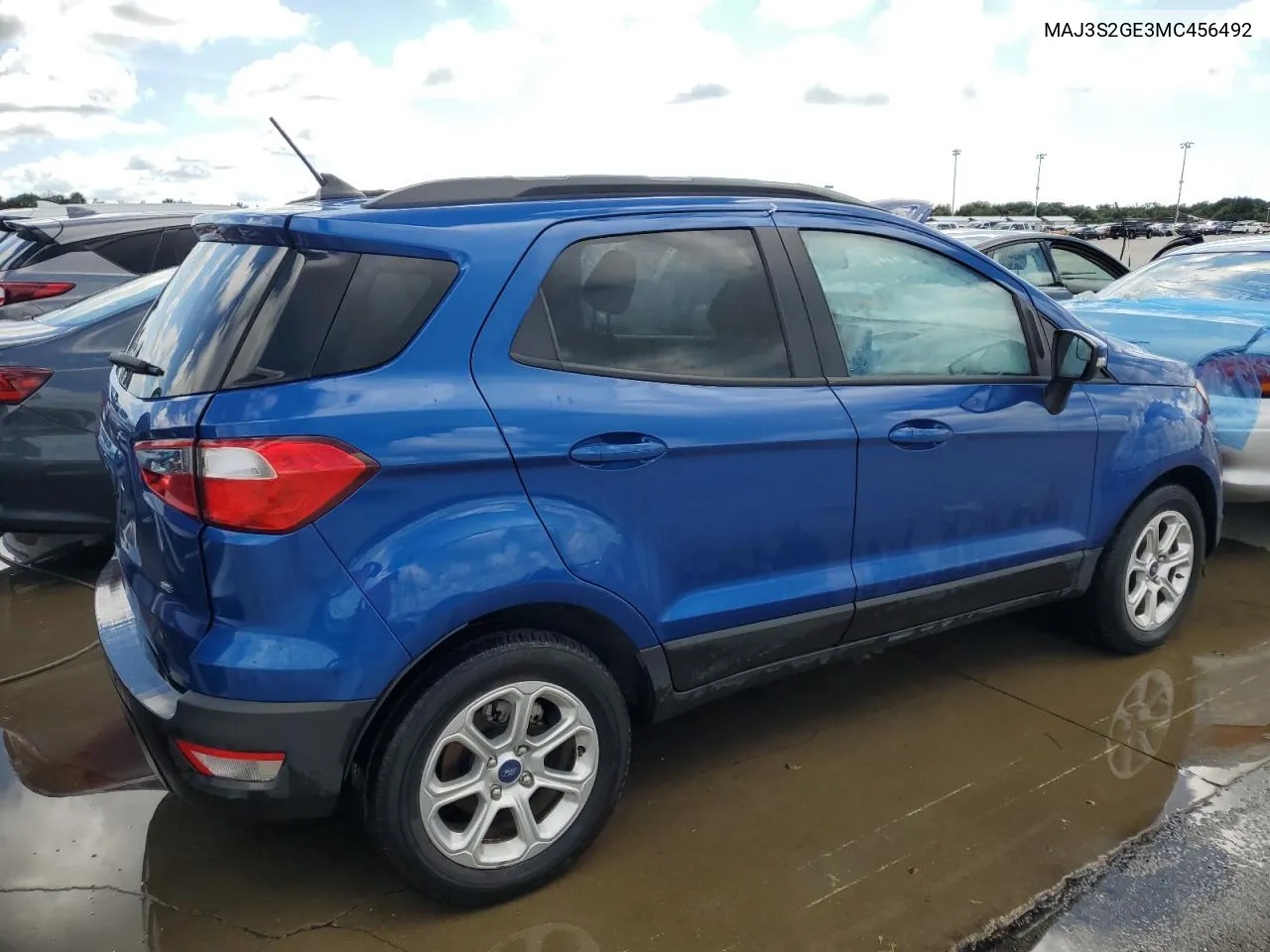 MAJ3S2GE3MC456492 2021 Ford Ecosport Se