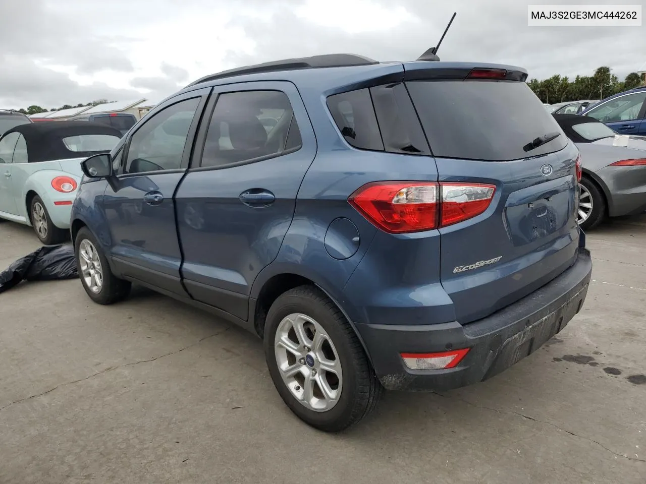 2021 Ford Ecosport Se VIN: MAJ3S2GE3MC444262 Lot: 74899264