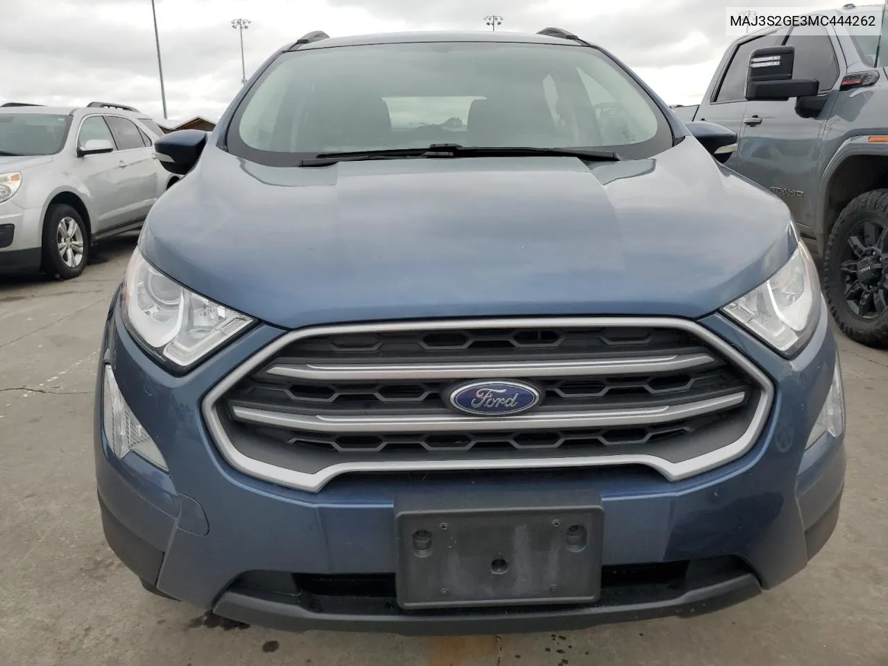 2021 Ford Ecosport Se VIN: MAJ3S2GE3MC444262 Lot: 74899264