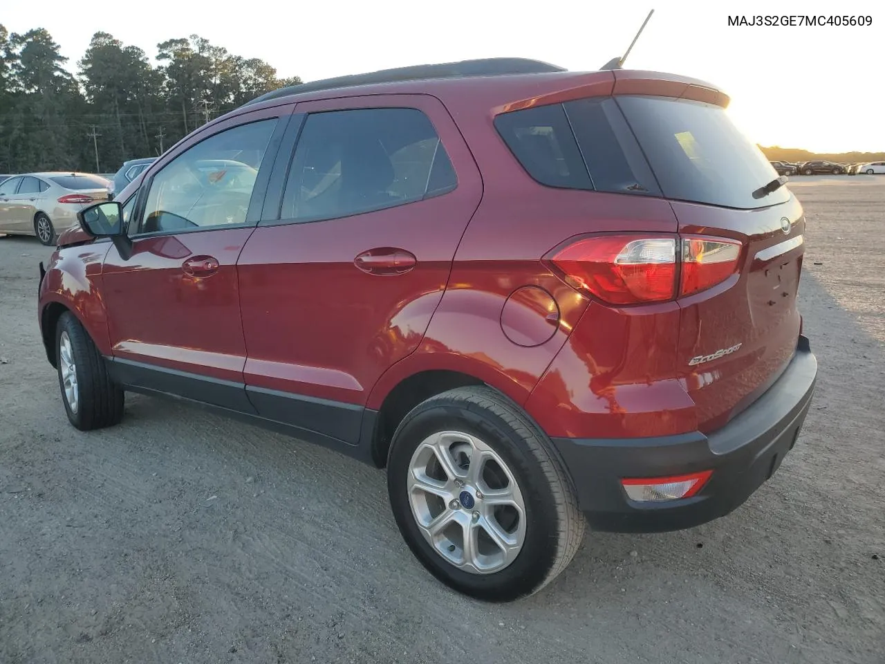 2021 Ford Ecosport Se VIN: MAJ3S2GE7MC405609 Lot: 75103034