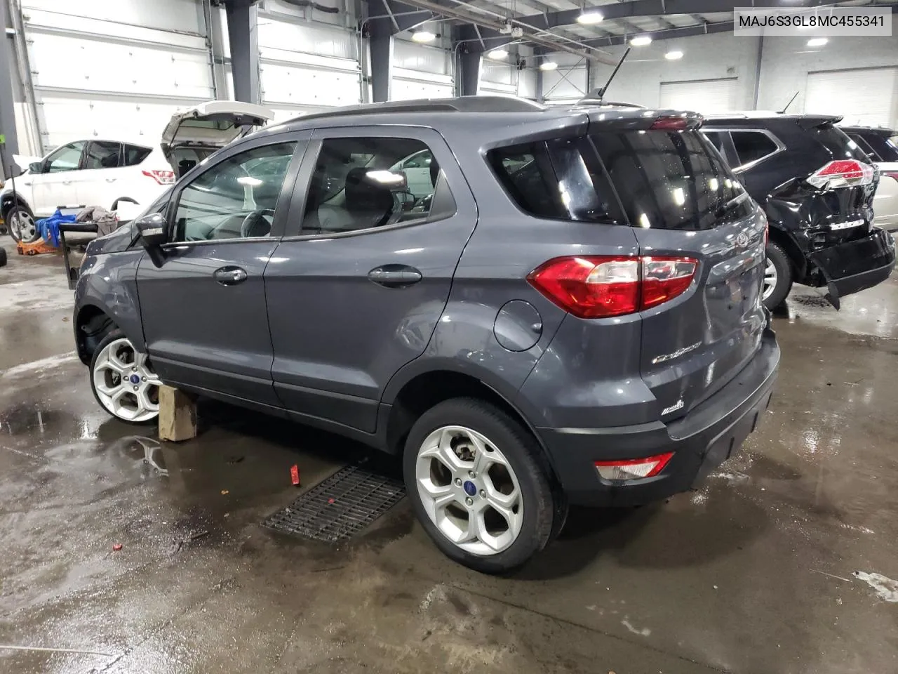 2021 Ford Ecosport Se VIN: MAJ6S3GL8MC455341 Lot: 75928244