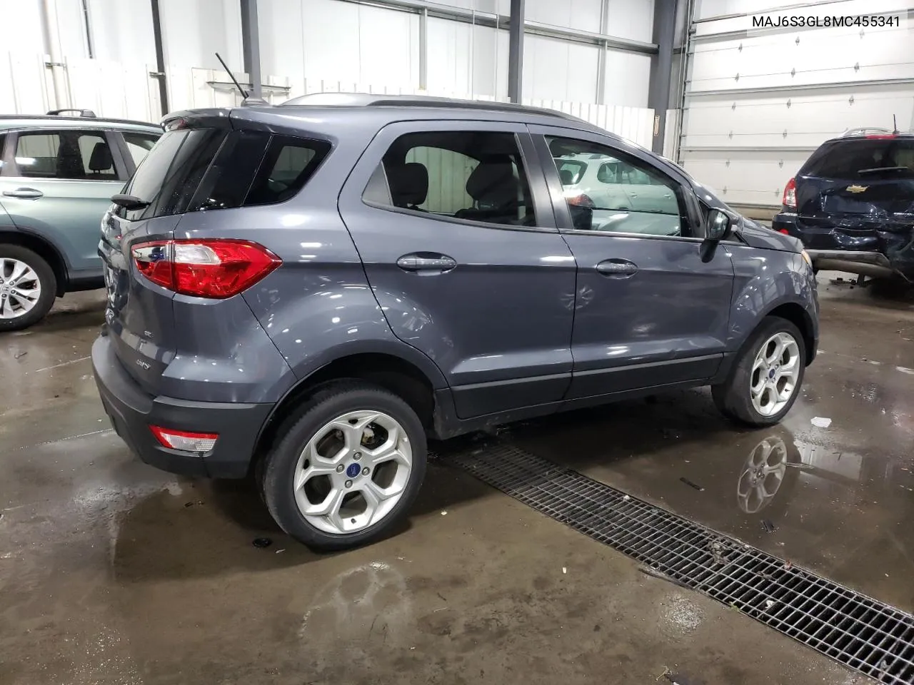 2021 Ford Ecosport Se VIN: MAJ6S3GL8MC455341 Lot: 75928244