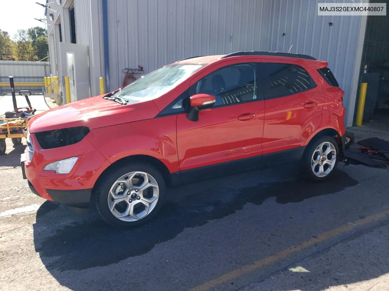 2021 Ford Ecosport Se VIN: MAJ3S2GEXMC440807 Lot: 76002084