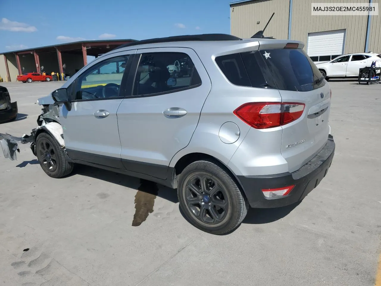 2021 Ford Ecosport Se VIN: MAJ3S2GE2MC455981 Lot: 76164854