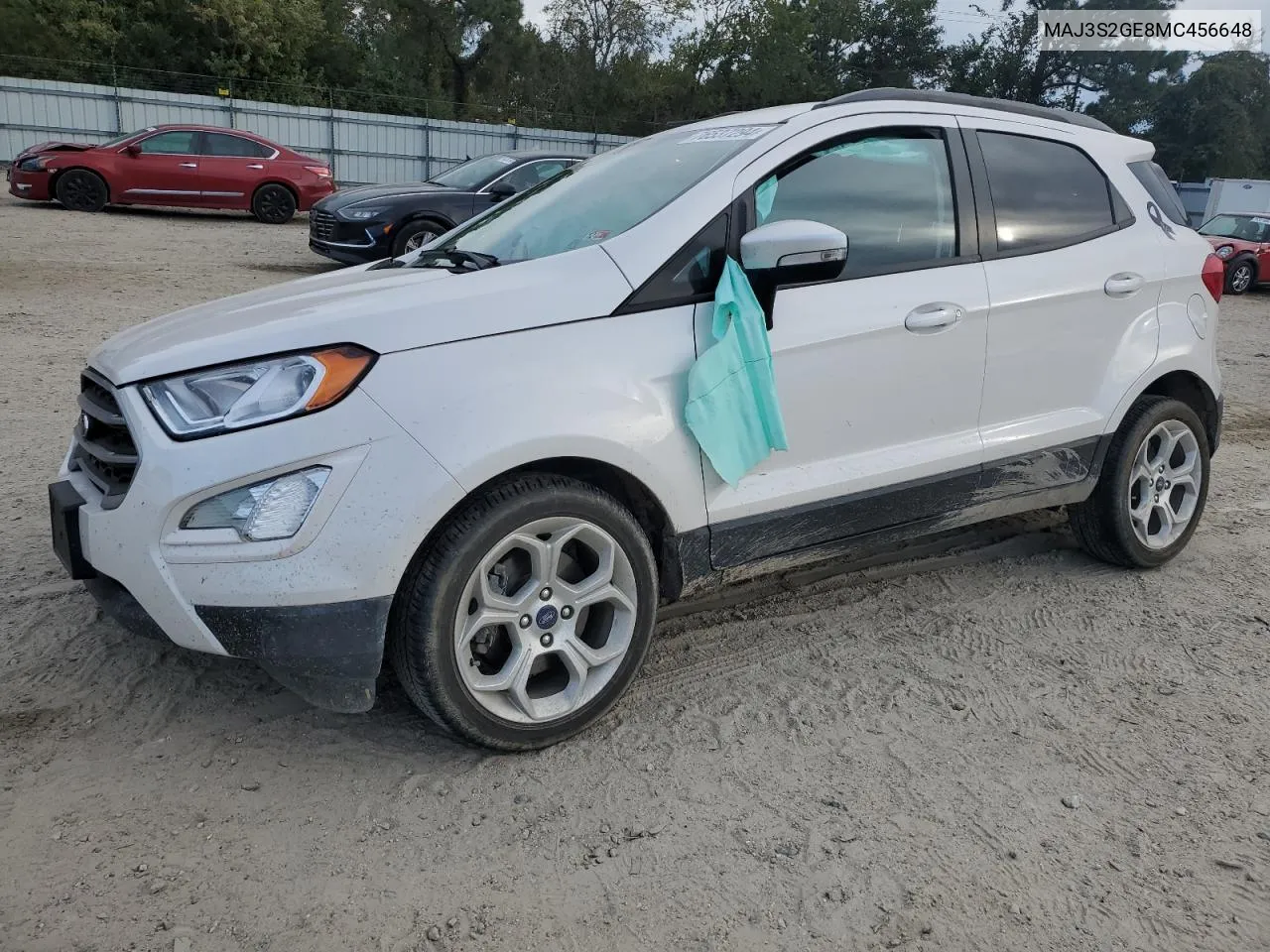 2021 Ford Ecosport Se VIN: MAJ3S2GE8MC456648 Lot: 76537294