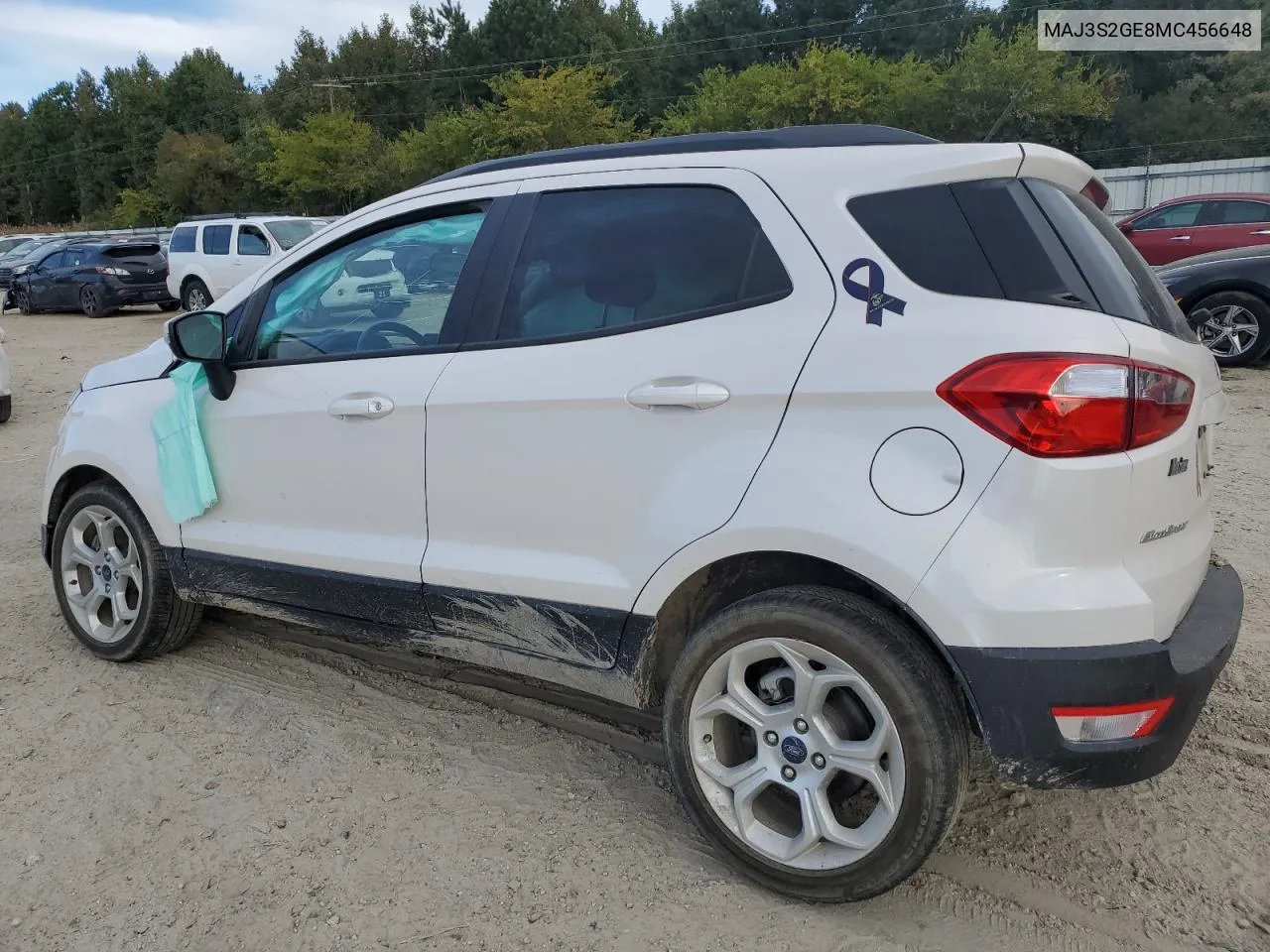 2021 Ford Ecosport Se VIN: MAJ3S2GE8MC456648 Lot: 76537294