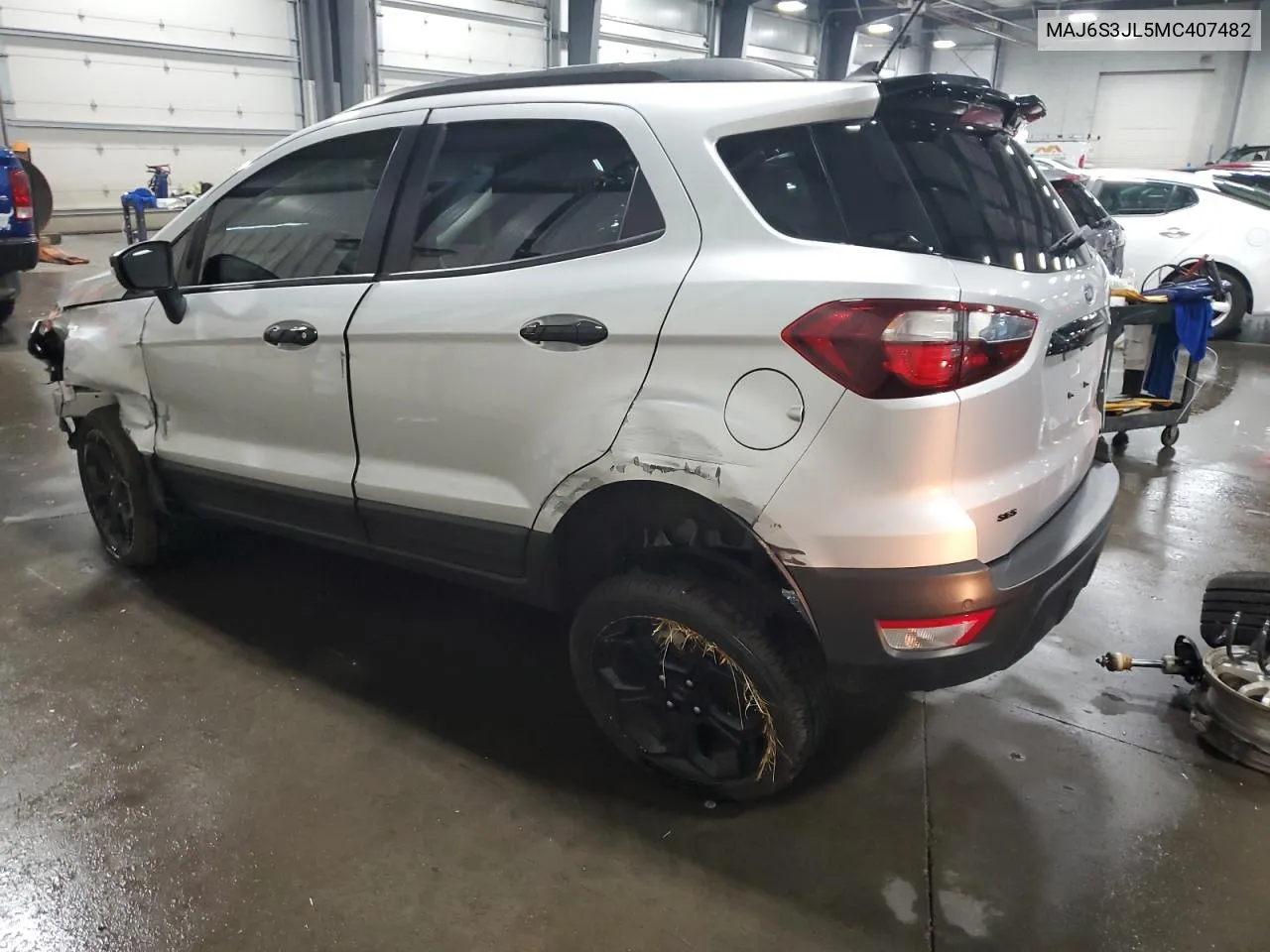 2021 Ford Ecosport Ses VIN: MAJ6S3JL5MC407482 Lot: 76620614