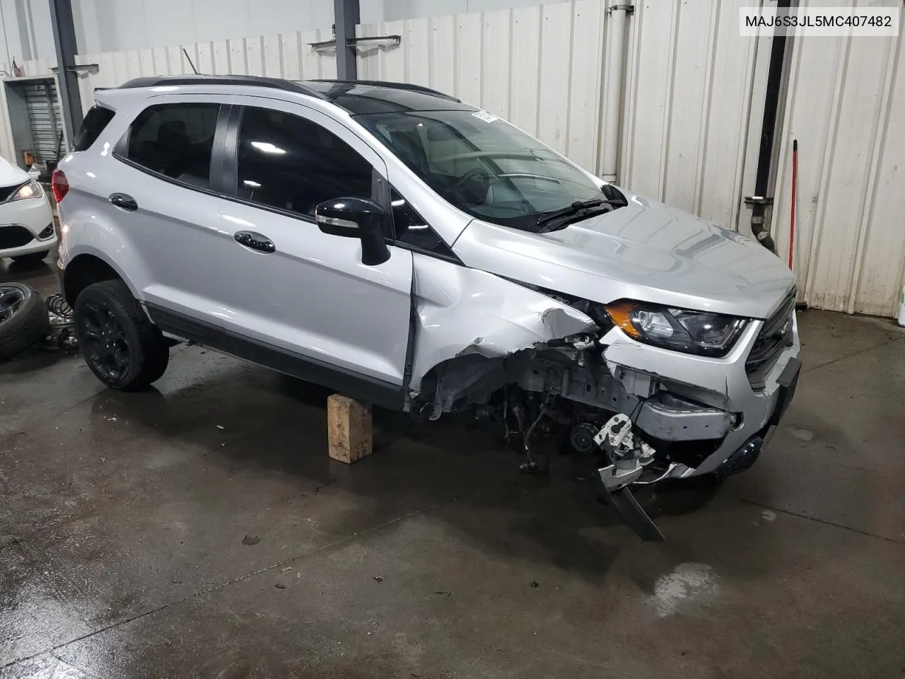 2021 Ford Ecosport Ses VIN: MAJ6S3JL5MC407482 Lot: 76620614