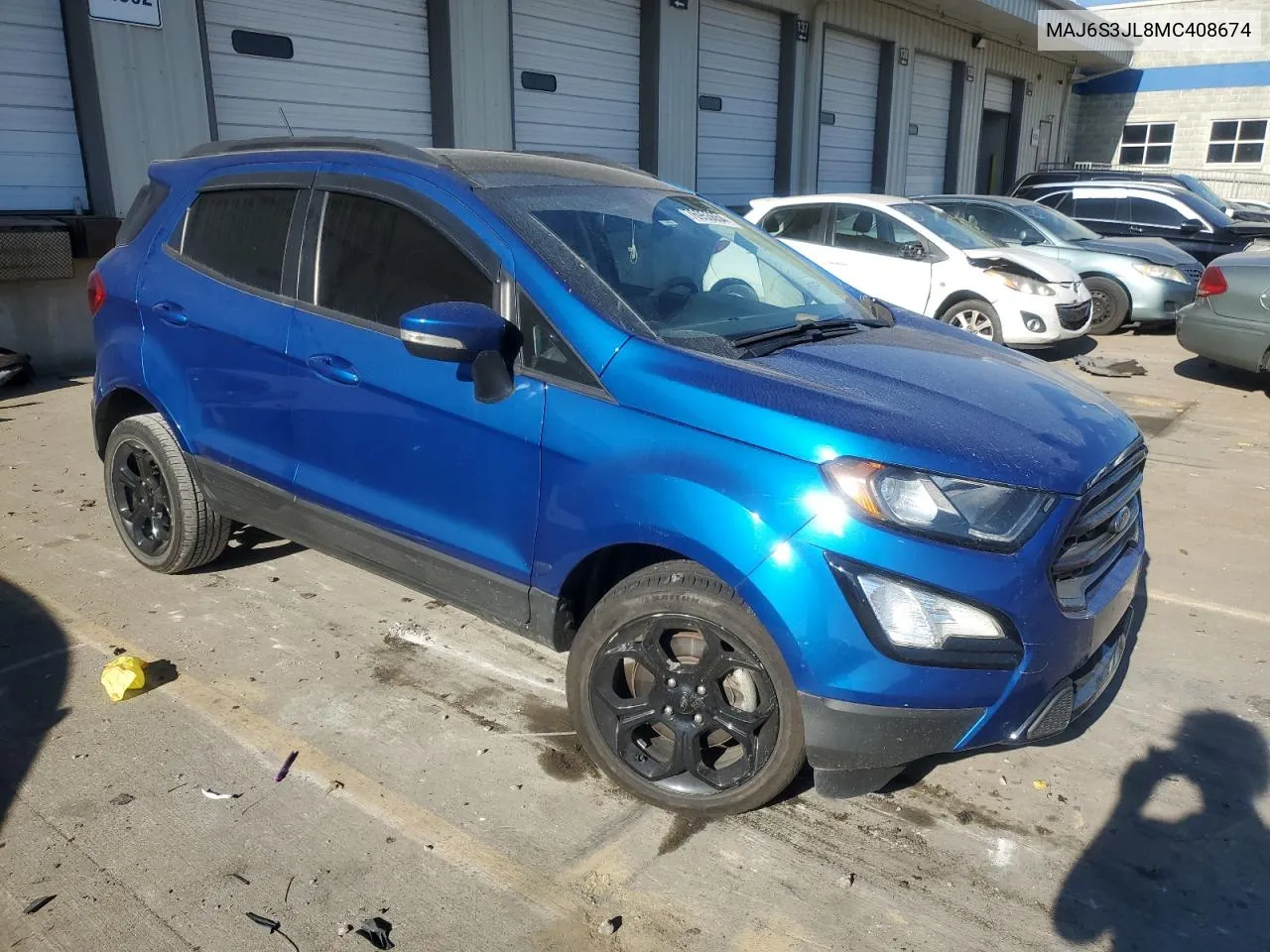 2021 Ford Ecosport Ses VIN: MAJ6S3JL8MC408674 Lot: 76953654