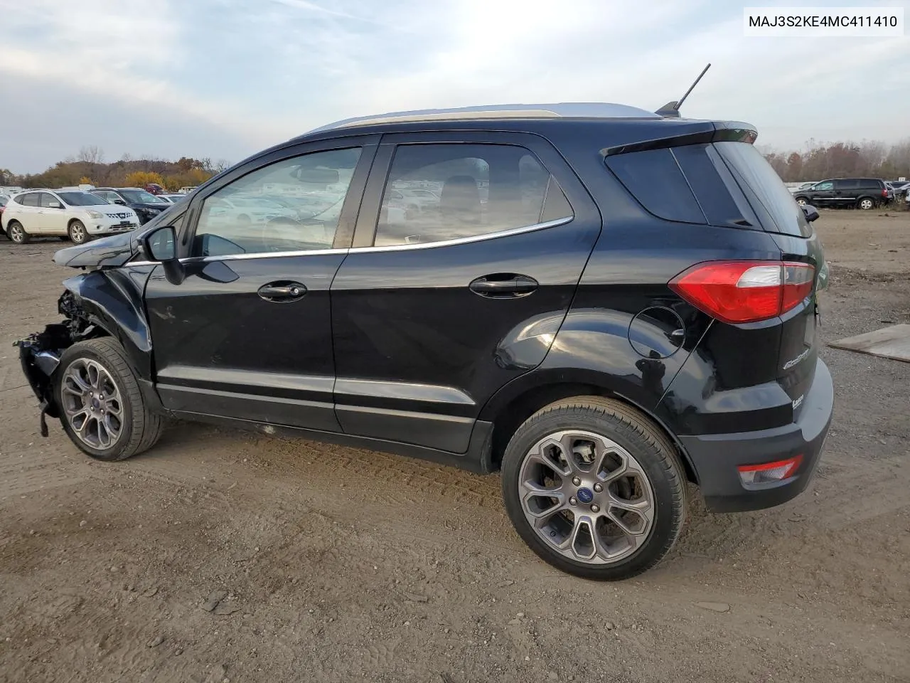 2021 Ford Ecosport Titanium VIN: MAJ3S2KE4MC411410 Lot: 77224724