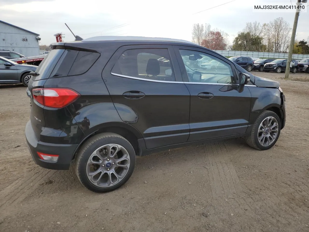 2021 Ford Ecosport Titanium VIN: MAJ3S2KE4MC411410 Lot: 77224724