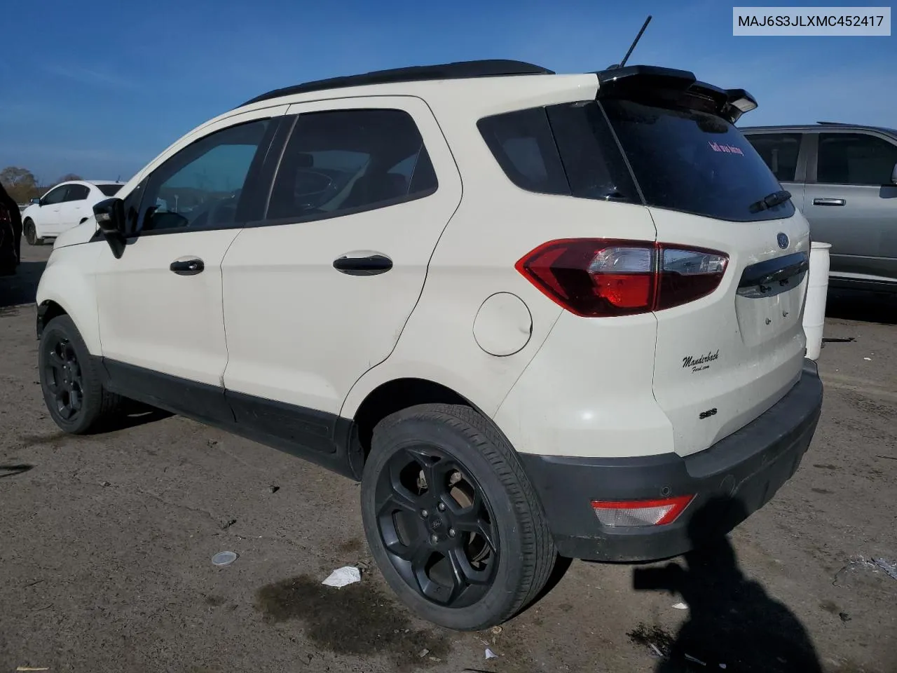 2021 Ford Ecosport Ses VIN: MAJ6S3JLXMC452417 Lot: 77971504