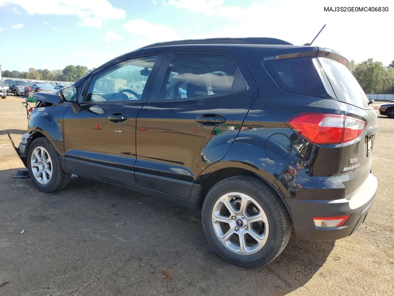 2021 Ford Ecosport Se VIN: MAJ3S2GE0MC406830 Lot: 78077844