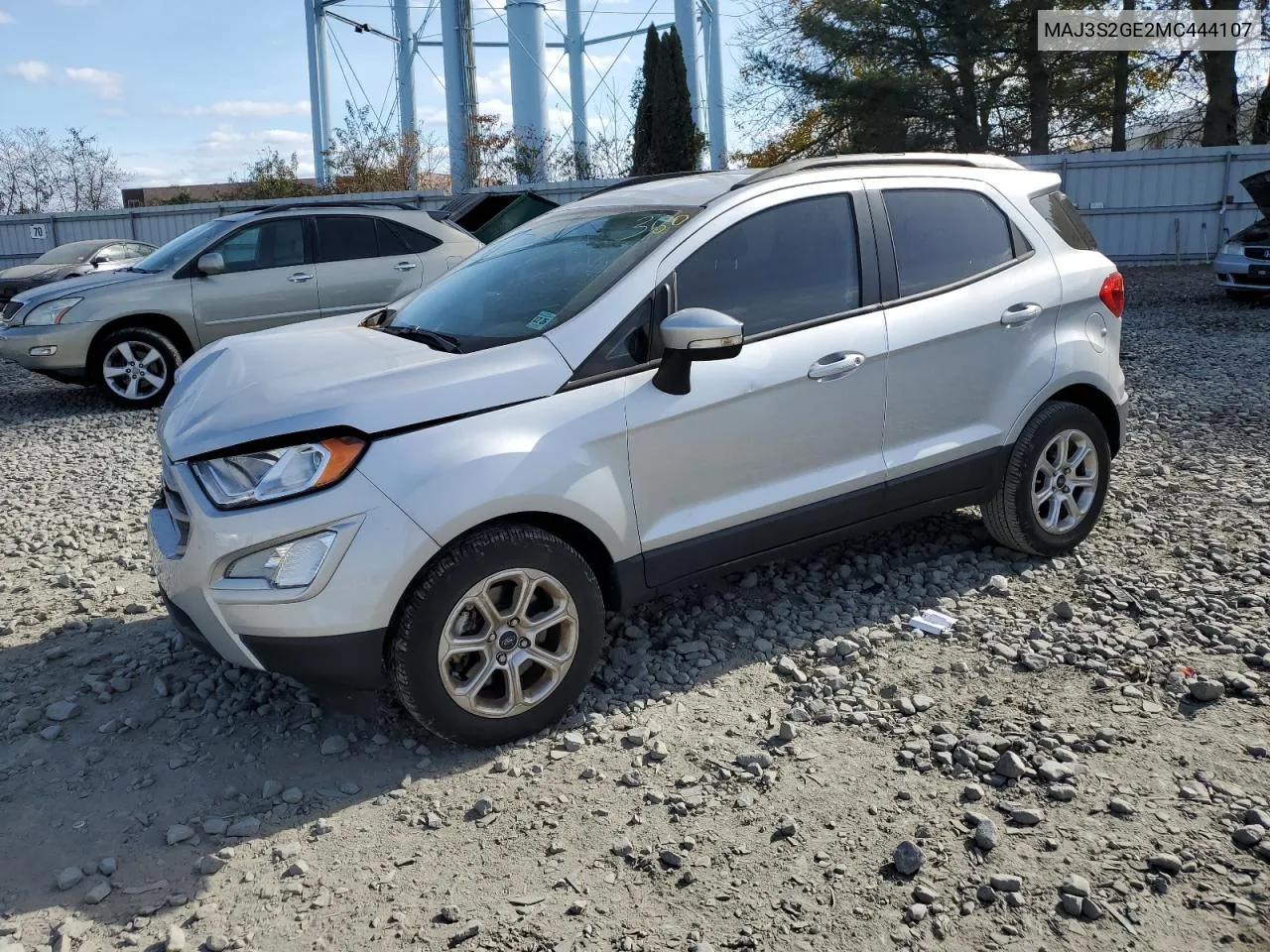 2021 Ford Ecosport Se VIN: MAJ3S2GE2MC444107 Lot: 78194074