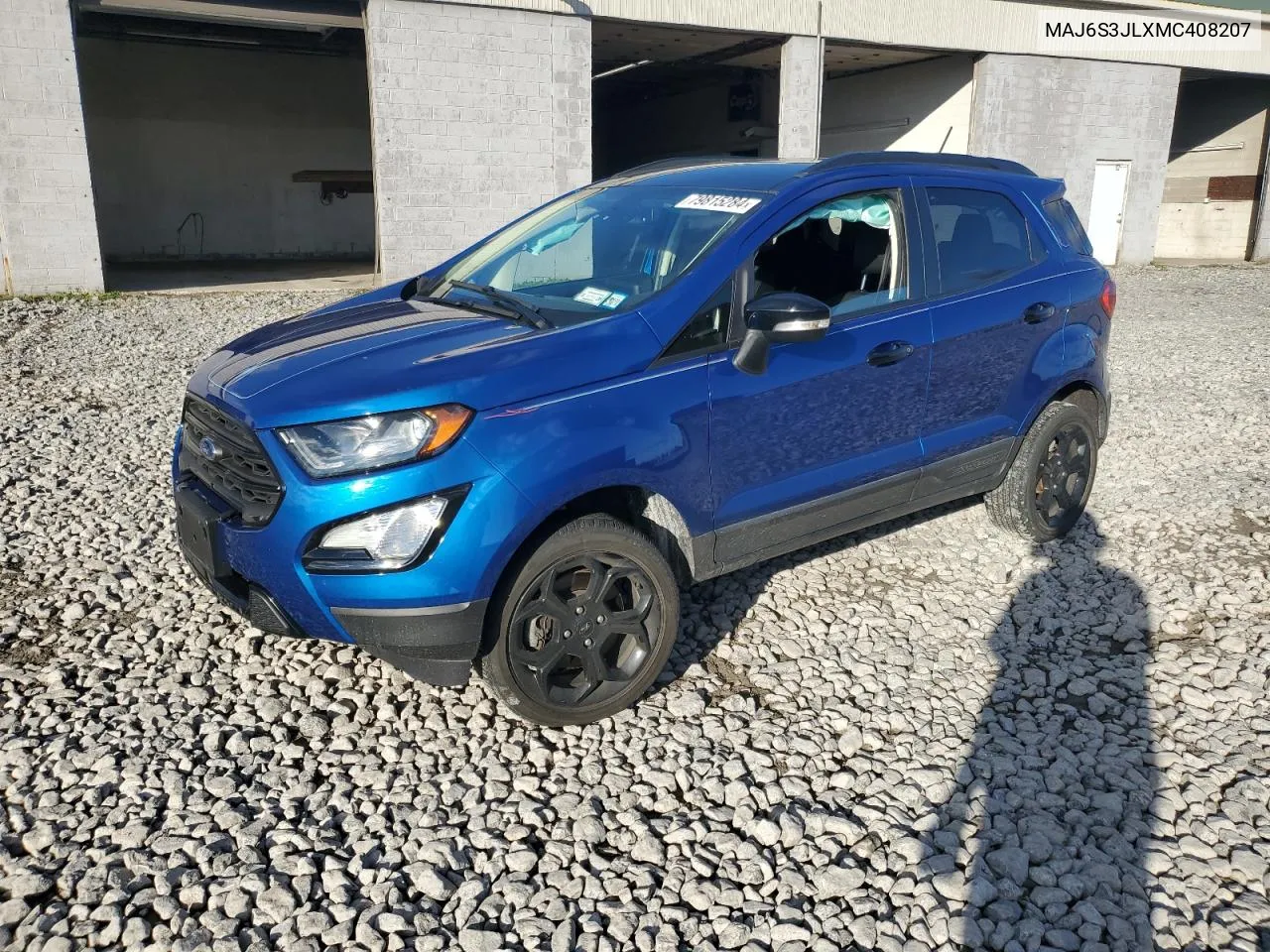 2021 Ford Ecosport Ses VIN: MAJ6S3JLXMC408207 Lot: 79815284