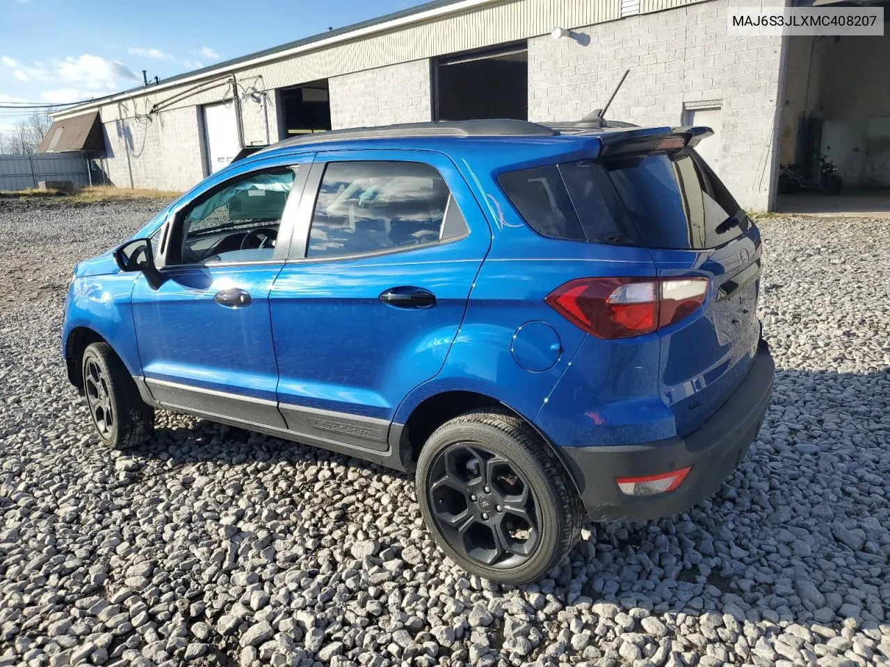 2021 Ford Ecosport Ses VIN: MAJ6S3JLXMC408207 Lot: 79815284