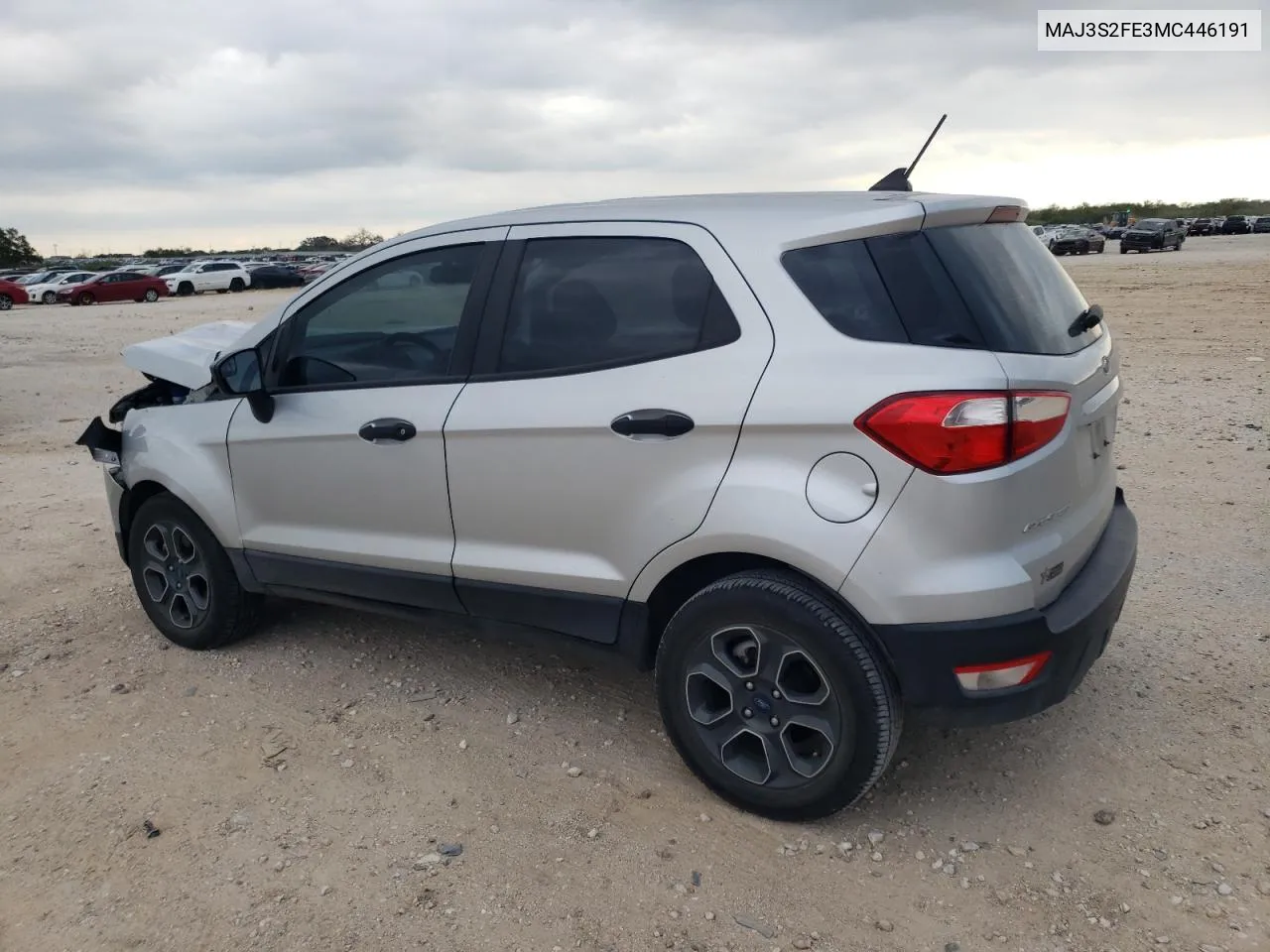 2021 Ford Ecosport S VIN: MAJ3S2FE3MC446191 Lot: 79997574