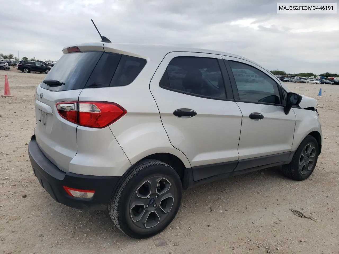 2021 Ford Ecosport S VIN: MAJ3S2FE3MC446191 Lot: 79997574