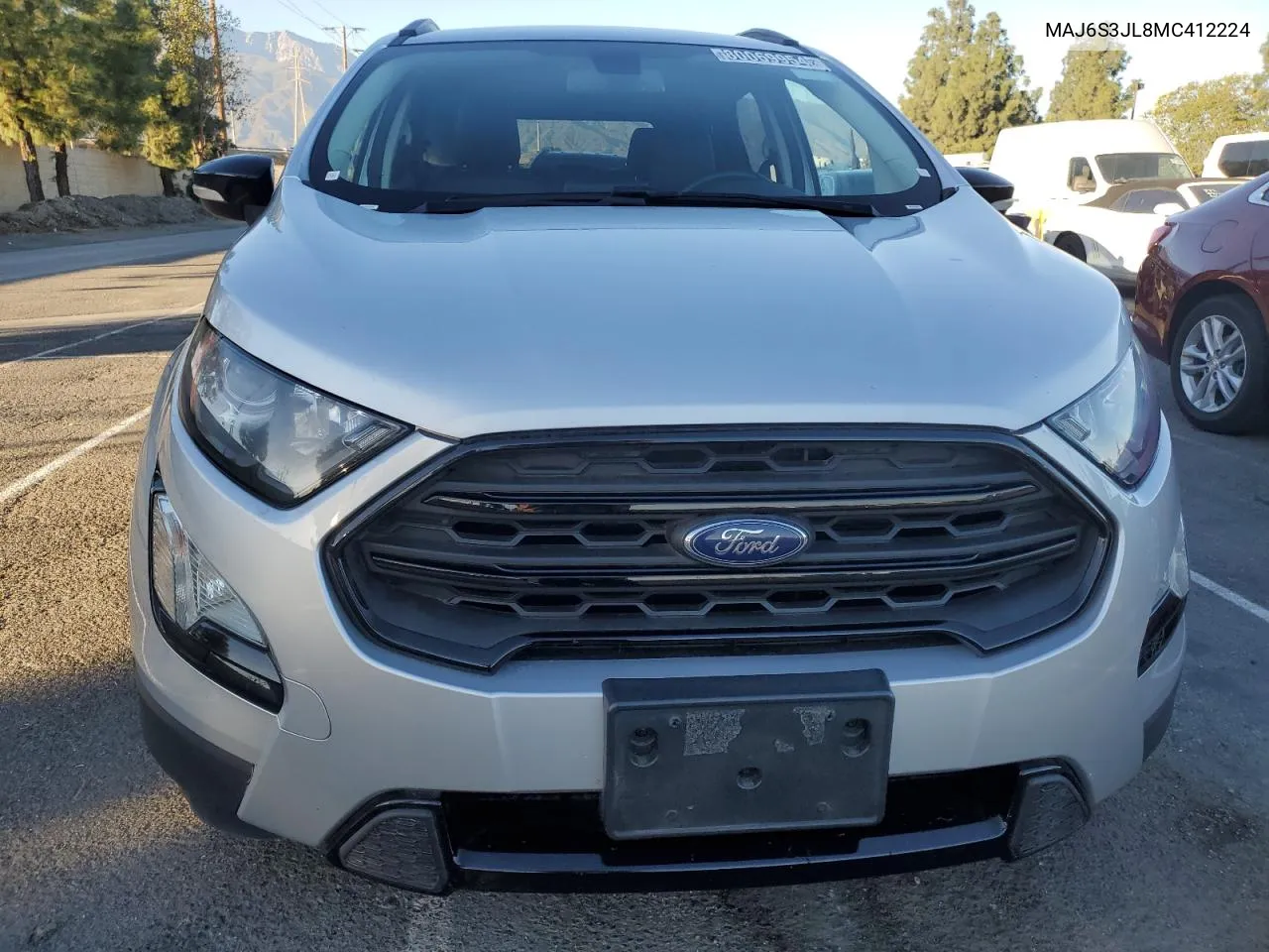 2021 Ford Ecosport Ses VIN: MAJ6S3JL8MC412224 Lot: 80069954