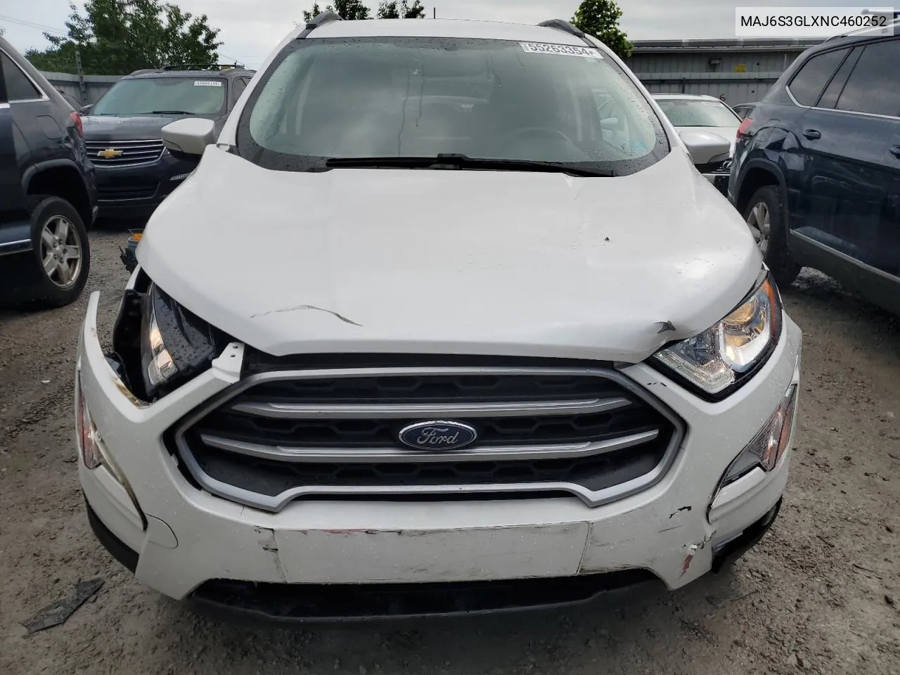 MAJ6S3GLXNC460252 2022 Ford Ecosport Se